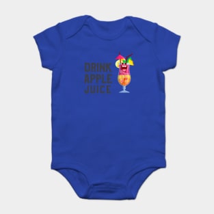 Drink Apple Juice (Ver.2) Baby Bodysuit